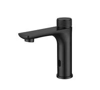 LMRJHAZ Capteur de Luxe Robinet de Salle de Bain Cold and Hot Deck Mounted Tap Material Material Material Aprowered Batterred Basin Saif Tap, Installation Easy