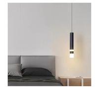 LMRJHAZ Chambre Minimaliste Moderne, Chevet, Petit Salon de Luxe, Mur de Fond, Couloir, Lustre à Longue Ligne (Gradin Tricolore, tête Unique)