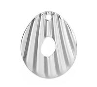 LMRJHAZ Collier 10pcs / lot Titanium Steel Geometric Craft Boucles d'oreilles pour Womependants Bijoux de fabrication