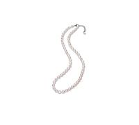 LMRJHAZ Colliers Collier de perle Collier de perle d'eau fraîche 6-7 mm en forme de riz mode tout-match femelle bijoux de mode