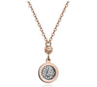 LMRJHAZ Colliers pour femmes pendentif collier en or rose avec cadeau de collier luxueux de luxe