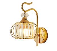 LMRJHAZ Crim Crystal Mur Light Mur Spotlight Lantern Wall Lampe E27 Mindist Style Corridor Corridor Mur Light Bedroom Bedside Lampe