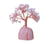 LMRJHAZ Crystal Arbre Rose Cristal Rugueux Stone Cristal Arbre Ornements Porche écriture Bourse deraide décorations intérieures cristales Ornements de bonsaï Arbre Bon