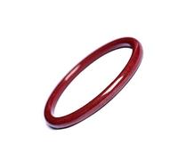 LMRJHAZ Fashion Round Cinnabar Bangle Bracelet pour Femmes Feng Shui Vermilion Bracelets Red Bangle pour Bonne Chance Richesse guérison Protection Amulette Femme Gift Birthday