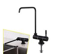 LMRJHAZ Fenêtre intérieure pliant robinet filtre à osmose inverse, eau purifiée, 304 en acier inoxydable, col de cygne, évier de cuisine, eau potable, robinet filtrant, 1/4 "ou 1/2" -