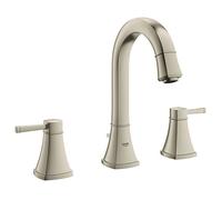 LMRJHAZ Grandera M-size 8 po. Robinet de salle de bain à 3 trous à 2-handle - 1,2 gpm