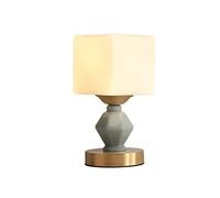 LMRJHAZ Lampe de Table de Table Lampe de Chevet de Chambre, Lampe de Bureau décorative du Salon, Tout matériau en cuivre, Lampe en céramique, Lampe de Table d'étude
