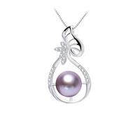 LMRJHAZ Natural Freshater Pearl New Zircon Pendant Collier Fine bijoux Festival Festival Gift Fomen Women Hot Made en Chine