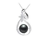LMRJHAZ Natural Freshater Pearl New Zircon Pendant Collier Fine bijoux Festival Festival Gift Fomen Women Hot Made en Chine