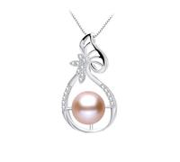 LMRJHAZ Natural Freshater Pearl New Zircon Pendant Collier Fine bijoux Festival Festival Gift Fomen Women Hot Made en Chine