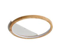 LMRJHAZ Nordique Minimaliste Semi-Flush Mount plafonniers créatifs d'étude de Journal d'étude de Journal LED Salon Rond Plafond Lustre Japonais Chauffeur de Plafond Romantique Lampe