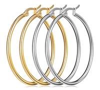 LMRJHAZ Ornements Superbes Boucles d'oreilles en Cercle exagéré