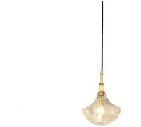 LMRJHAZ Pendentif en Verre en Laiton Japonais Lampe à tête Simple des lumières suspendues en Europe du Nord restaurer Les façons Anciennes chaner, Les Lampes chaner