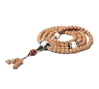 LMRJHAZ Perle, Rosaire Bouddhiste, Bracelet, 108 Bracelet des Perles de prière Vajra Bodhi Bracelet Original Design Original Buddhist Bouddhist Beads Couple Bracelet
