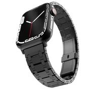 LMRJHAZ pour Bande Ultra Ultra2 49 mm S10 42 mm 46 mm Série 9 8 7 45 mm 41 mm Bracelet en Acier Inoxydable SE 6 5 4 44 mm 40 mm 42 mm 38 mm Strap