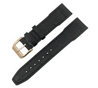 LMRJHAZ pour IW3777 IW3270 Mark 18 Big Pilot's Watch Sangle Bracelets à Feuilles de Vache Doux 20 mm 21 mm 22 mm Band de Montre en Cuir