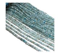 LMRJHAZ pour méditation, Cristaux Ronds à facettes en Pierre Naturelle Petites Perles d'espaceur lâche Perles pour Bijoux Faisant des Accessoires de Bracelet de Collier de Bricolage 2 Cadeau de