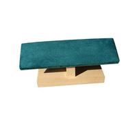 LMRJHAZ Rack de Bijoux Velvet en Bois Bijoux de Bijoux Bracelet Watch Stand Affiche Accessoires de magasinage de magasinage de Bijoux.