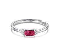 LMRJHAZ Record RECTANGE RÉGLABLE RÉGLABLE Zirconia 925 BAGNE DE PIELLE COLORFE