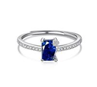 LMRJHAZ Record RECTANGE RÉGLABLE RÉGLABLE Zirconia 925 BAGNE DE PIELLE COLORFE