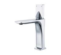 LMRJHAZ Robinet de bassin de robinet de cuisine noire mate avec mélangeur à eau chaude et froide chromée lavabo de toilette Crane nickel brossé court