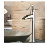 LMRJHAZ Robinet de bassin de salle de bain en nickel à moder