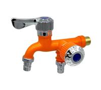 LMRJHAZ Robinets muraux robinets de jardin de jardin en deux bidets rapides robinets roulés de salle de bain doubles roulés muraux
