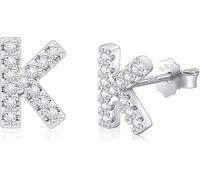LMRJHAZ S925 Boucles d'oreilles à Plat à Plat hypoallergénique pour Femmes | Boucles d'oreilles en Or 14K / Or Blanc avec zircone | Bijoux daity Tragus pour Tous Les Jours, Les Mariages et