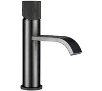 LMRJHAZ Salle de bain Taps de pont Mound Waterfall Single Hole Wavation Robinet Salle de bain Réfracteur de navires Tapisser Cold et Hot Water Tap, Vessel Basin Robinet Beauty Comes