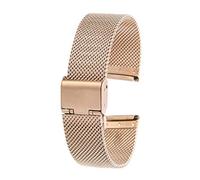 LMRJHAZ Sangle de montre 12 mm / 14 mm / 16 mm / 18 mm / 20 mm / 22 mm / 24 mm Sangle de montre en acier inoxydable