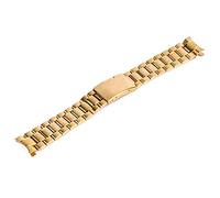 LMRJHAZ Sangle de montre 18/20/22/24 mm Bande de montre à extrémité incurvée Unisexe en acier inoxydable métalliste bracelet de déploiement double pliage ## 11