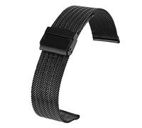 LMRJHAZ STRAPE MONTRE MESH STRAPE DE REMPLACPLACTION D'ACIER INOXERD METAL 18/20/22/24 MM ACCESSOIRES DE MONTRATION DE LA REMARGE rapide / 24 mm/or rose
