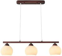 LMRJHAZ Table à Manger Stripe Stripe de Style rétro Japonais Chaner 3-Light Modern Minimalist Metal Strip Light Nordic Nordic Cream Wind Glass Dining Room Sprow