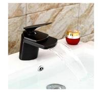LMRJHAZ Taps en laiton Golden/Chrome finis/nickle Brosset Taps Pont Basin Basin Bascade Fauce de robinet Tap d'évier, installation facile