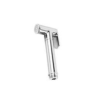 LMRJHAZ Toilet à main le kit de pulvérisateur bidet à main en laiton Chrome Placé de salle de bain Bidet robinet Spray Chower Head with Type & T-Adapter & Horsder, B, comme indiqué (B comme
