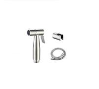 LMRJHAZ Toilettes en acier inoxydable Tendu à main Bidet Robinet pulvérisateur Bidet Set Papetter Gun Toilet Spray pour la pomme de douche d'auto-nettoyage de la salle de bain, A1 (A3)
