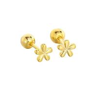 LMRJHAZM 18g Boucles d'oreilles cartilage de goujon à fleurs