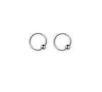 LMRJHAZM 20 g de billes en argent sterling dormeur minuscules petites boucles d'oreilles cerceaux tragus carthiage nez rings septum délicats percède huggie hoops