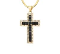 LMRJHAZM Accessoires Collier Crucifix pour Femmes, Collier Pendentif Croix pour Femme, Collier Ras du Cou Notre-Dame, Collier Jésus, Collier Croix de Jésus, Collier Croix avec Jésus