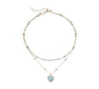 LMRJHAZM Bijoux faits à la main multicouches de semences colorées Perles couloir - Boho Starfish Creative Beach Jewelry for Women and Girls - Summer Bijoux pour filles
