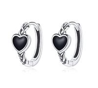 LMRJHAZM Boucles d'oreilles en émail en émail rose pour femmes Fine bijoux cadeau
