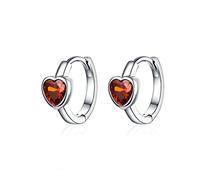 LMRJHAZM Boucles d'oreilles en émail en émail rose pour femmes Fine bijoux cadeau