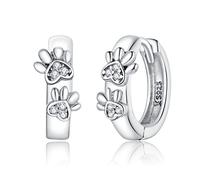 LMRJHAZM Boucles d'oreilles en émail en émail rose pour femmes Fine bijoux cadeau