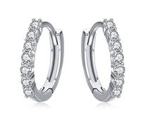 LMRJHAZM Boucles d'oreilles en émail en émail rose pour femmes Fine bijoux cadeau
