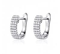 LMRJHAZM Boucles d'oreilles en zircon clair et en zircon pour femmes bijoux de boucle d'oreille de mariage