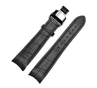 LMRJHAZM Bracelet de montre en cuir véritable avec extrémité incurvée BL9002-37 05A BT0001-12E 01A Bracelet de montre 20 mm 21 mm 22 mm, 21mm