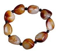LMRJHAZM Bracelet Panzhu, Rosaire Bouddhiste, Bracelet, Bracelets perlés, bacs de Chapelet, Hotan Jade Stone Hand Hand Seed Seed Stone Breads Perles de Bracelet pour Hommes et Femmes