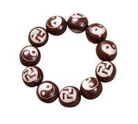 LMRJHAZM Bracelet Panzhu, Rosaire Bouddhiste, Rosary Perles, Tai Chi Bagua Bodhi Root Hand String Bodhi Handhi Handle Chain Bouddha Boads Bijoux Bouddhiste tibétain