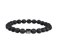 LMRJHAZM Bracelets Dieu est Le Premier Bracelet Je suis Le deuxième Bracelet en Caoutchouc pour Hommes et Boucles d'oreilles Vintage pour Les Femmes