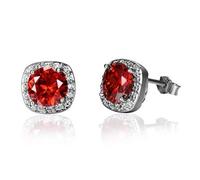 LMRJHAZM Cellacity Water Drop en forme 925 bijoux rond boucles d'oreilles pour femmes pour femmes gouttes d'oreille à oreilles de rose cadeau